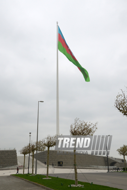 Museum of the National Flag. Azerbaijan, Nov.09, 2015 
